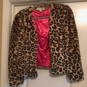 Forever 21 cheetah jacket
